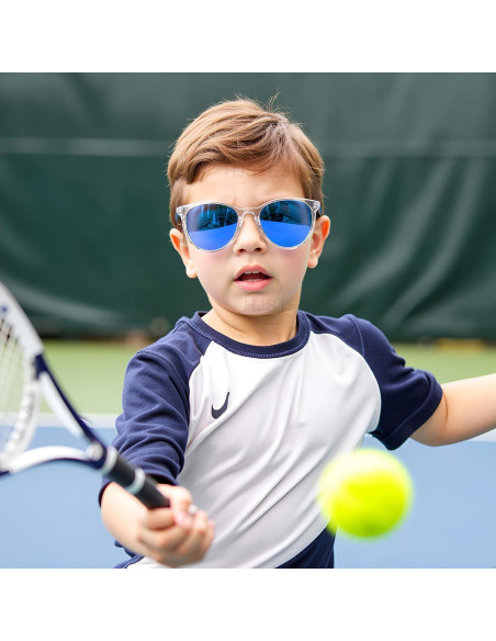 Gafas de sol polarizadas HJSTES para niños 50mm UV 100%