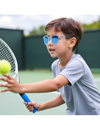 Gafas de sol polarizadas HJSTES para niños 50mm UV 100%