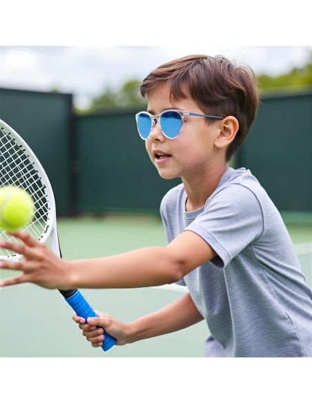 Gafas de sol polarizadas HJSTES para niños 50mm UV 100%
