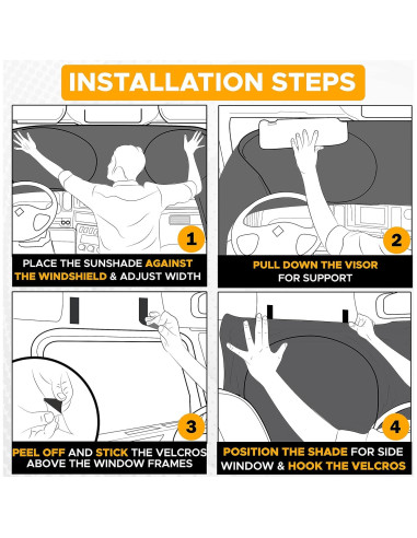 Parasol EcoNour para Camiones Semi - Protección UV y Térmica