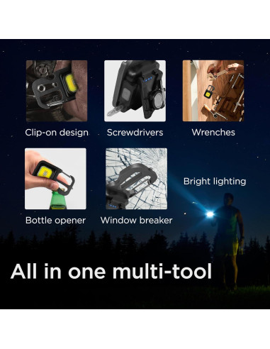 Linterna Multi-Herramienta Black+Decker 500LM Recargable USB