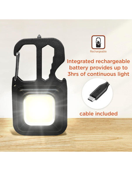 Linterna Multi-Herramienta Black+Decker 500LM Recargable USB