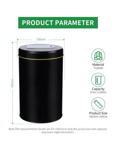 Yerbero CUOPRU con Grifo - Contenedor de Yerba Mate 1100ml 2