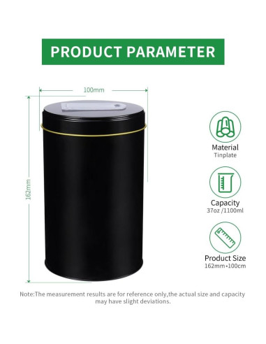 Yerbero CUOPRU con Grifo - Contenedor de Yerba Mate 1100ml