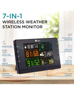 Estación Meteorológica Inalámbrica Logia 7 en 1 Wi-Fi 2