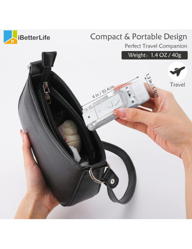 Luz de Libro LED Recargable iBetterLife - 3 Modos, 5 Brillos