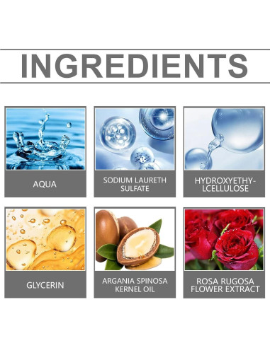 Jabón Negro Marroquí HuaQing 207 ml Hidratante y Exfoliante