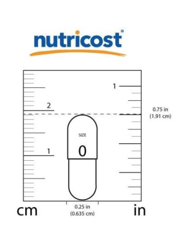 Cápsulas de Vinagre de Sidra de Manzana Nutricost 500mg - 240 Unidades