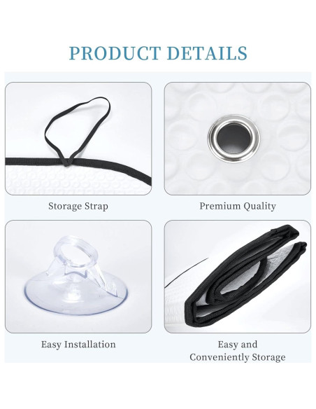 Protector Solar Parabrisas SUPLUCHOM 139.7x76.2 cm para SUV Protector Solar Parabrisas SUPLUCHOM 139.7x76.2 cm para SUV