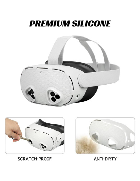 Accesorios VR Hounyoln para Quest 3S - Funda y Empuñaduras