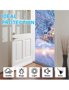 Tapón para Corrientes de Aire EGUARTE 91.44 cm Blanco 2