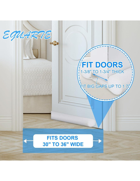 Tapón para Corrientes de Aire EGUARTE 91.44 cm Blanco