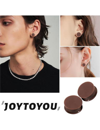 Kit de Tapones de Silicona 20 Piezas JOYTOYOU 0G-25mm