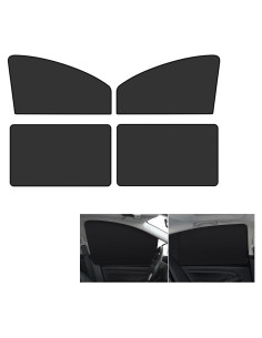 Sombrillas para Ventanas de Coche Shakas 4 Piezas Aislantes