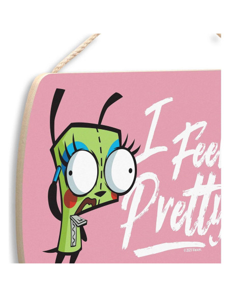 Decoración de Pared Madera Gir Me Siento Bonita Open Road