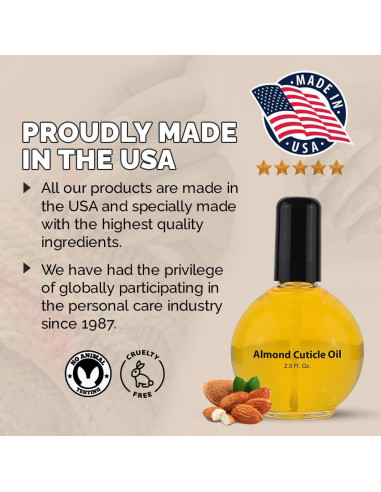 Aceite Revitalizante para Cutículas PRO NAIL 70.87 ml - Almendra