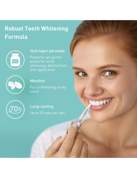 Bolígrafo Blanqueador de Dientes Onuge 2 Piezas 8ml Gel Rápido