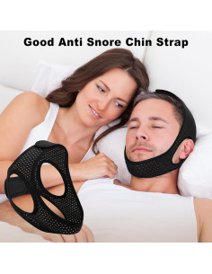 Correa para la Barbilla Antisnoring Aikaplus 53cm Ajustable 2