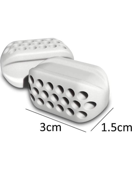 Bola de Ejercitador de Mandíbula GANPUB Blanca 24.68x12.92cm