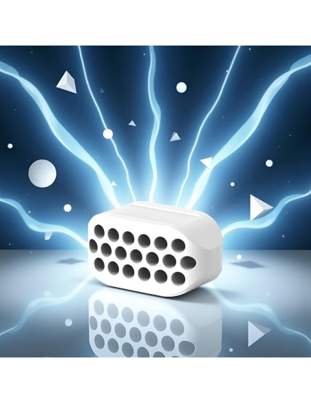 Bola de Ejercitador de Mandíbula GANPUB Blanca 24.68x12.92cm