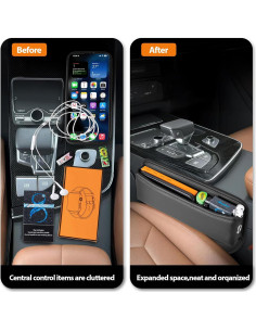 Organizador de Espacio entre Asientos de Coche - 2 Paquetes 2