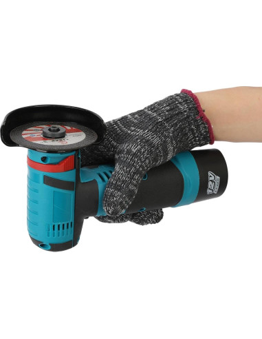 Amoladora Angular Inalámbrica Loyliawa 12V 19500rpm Azul