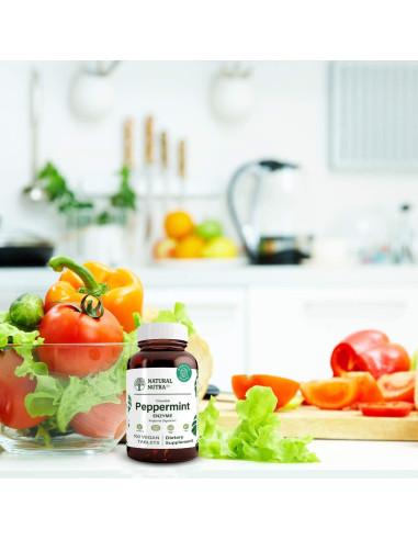 Suplemento de enzimas digestivas masticables Natural Nutra 100 tabletas