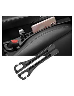 Organizador Relleno Espacio Asiento Coche Pincuttee 2Pcs Negro