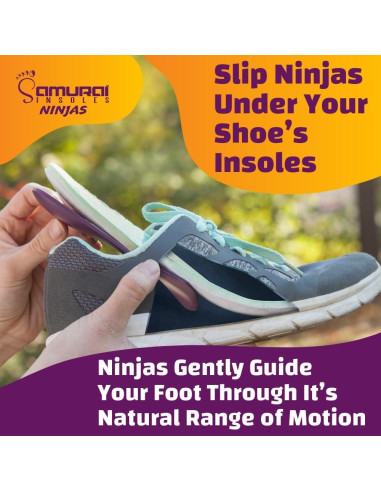 Plantillas Samurai Insoles Ninjas Soporte Arco Alivio Fascitis