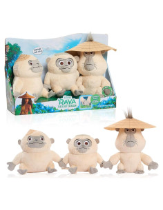 Peluche Ongis Parlantes Disney Raya y el Último Dragón - Set 3 Piezas