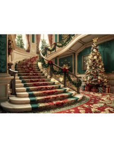 Fondo de Foto Navidad Kate 2.2x1.5m Microfibra Lavable 2