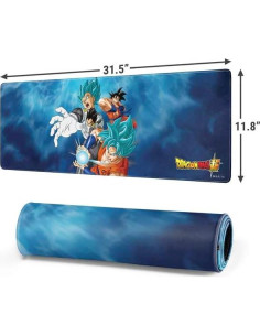 Alfombrilla de Ratón Grande Skinit Goku Vegeta 80x30cm 2