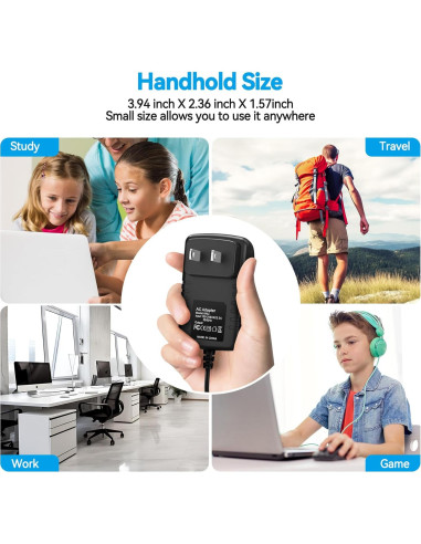 Cargador Adaptador AC 12V 2A para Pantalla LCD Raspberry Pi