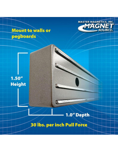 Soporte Magnético para Herramientas Master Magnetics 30 cm Gris