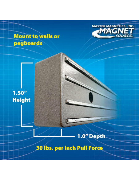 Soporte Magnético para Herramientas Master Magnetics 30 cm Gris