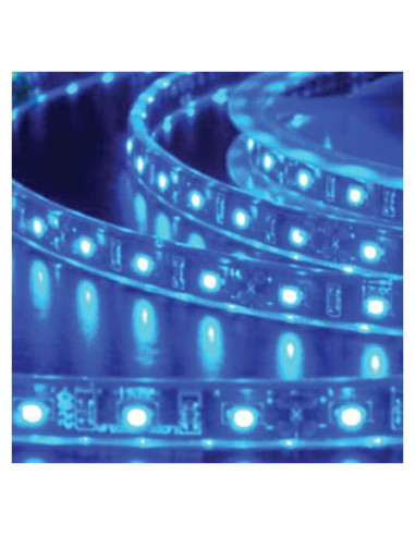 Tira LED Heise H-B335 5m Azul 60 LEDs 3528 Resistente Agua