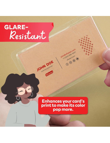 Bolsas de Laminado Autoadhesivas XFasten 10 Mil 100 Paquete 10x7.6 cm