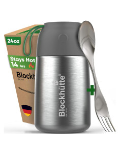 Termo de Comida Blockhütte 730 ml Acero Inoxidable 14h Caliente