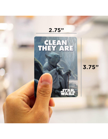 Imán de Lavavajillas Yoda Star Wars AQUARIUS - Doble Cara