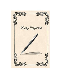 Baby Logbook: Mint Green Stripes Tracker for Newborns, Sleeping and Baby Health Notebook Breastfeeding Journal,