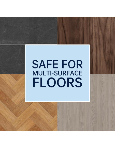 Paquete de 6 almohadillas de limpieza microfibra Onesimus 46x14 cm