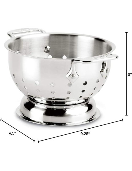 Colador de Acero Inoxidable All-Clad 1.5L con Mango