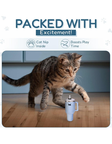 Juguete para Gato Kitty Cup Aspire Designs 12.7cm Catnip