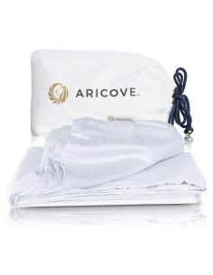 Funda de Manta con Peso Aricove 121.9x182.9 cm Blanco