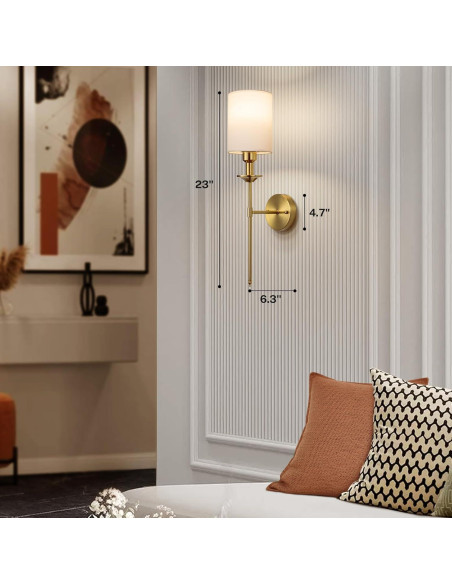 Juego de 2 Apliques de Pared Recargables Nooknova LED 5000mAh