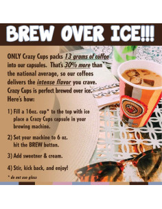 Café Saborizado Tostado Crazy Cups 24 Cápsulas Chocolate 2