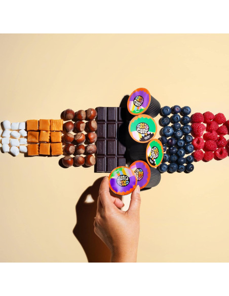 Café Saborizado Tostado Crazy Cups 24 Cápsulas Chocolate