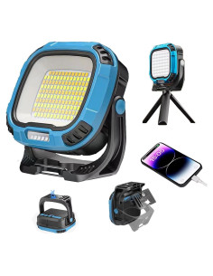 Luz de Trabajo LED Recargable DXSAWA 2500LM IP65 Plegable