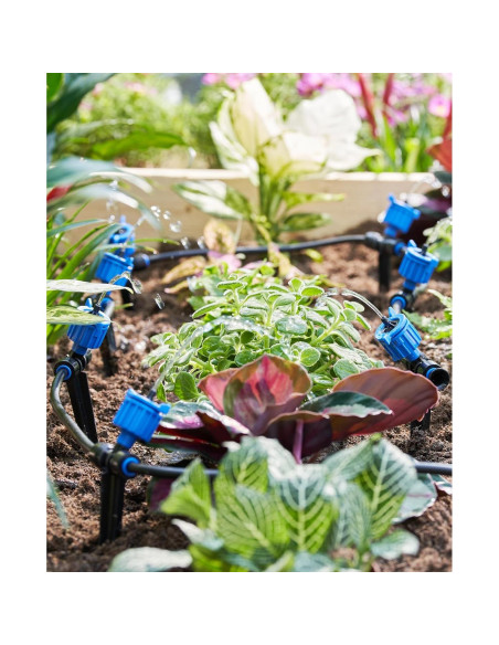 Sistema de Riego por Goteo HIRALIY 15.24m con 12 Goteadores