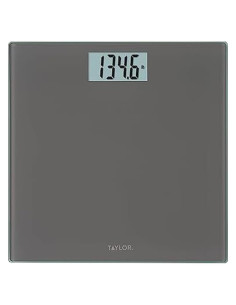 Báscula Digital Taylor 7558 Alta Precisión 181.44 kg Gris